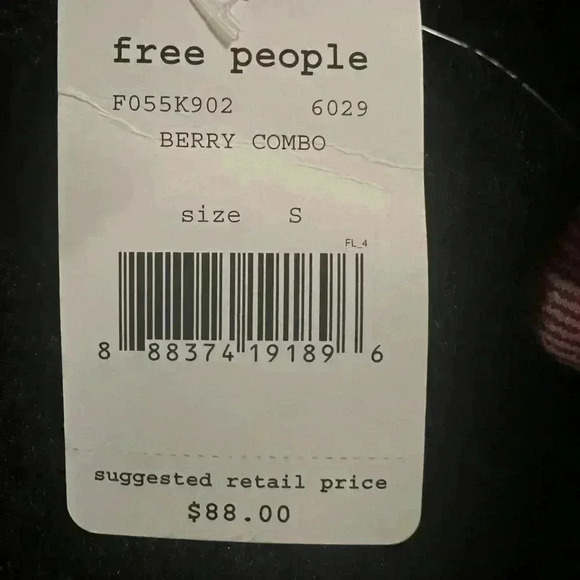 NWT free people Lacey love sweater size small - Picture 6 of 6